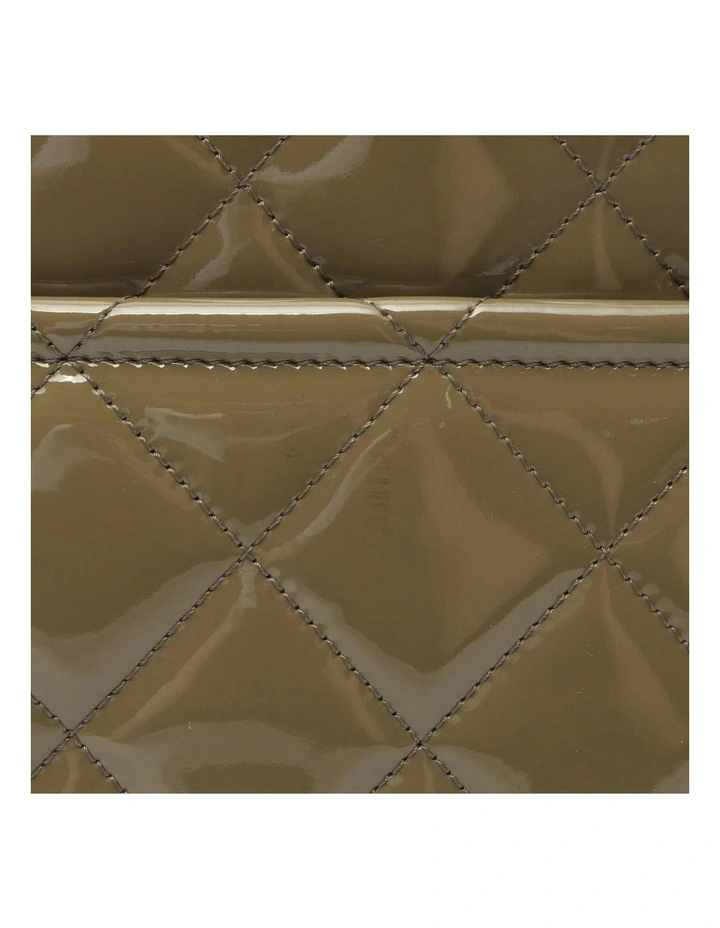 Chanel Quilted Patent Leather Tote Pre-Loved image 7