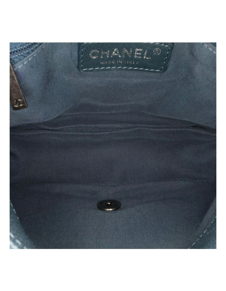 Small Quilted Leather Flap Bag with Chain Strap Pre-Loved image 4