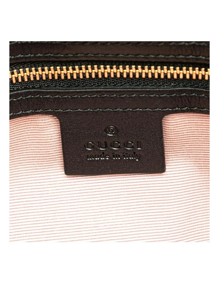 Suede Crossbody Bag with Calf Leather Trim Pre-Loved image 6