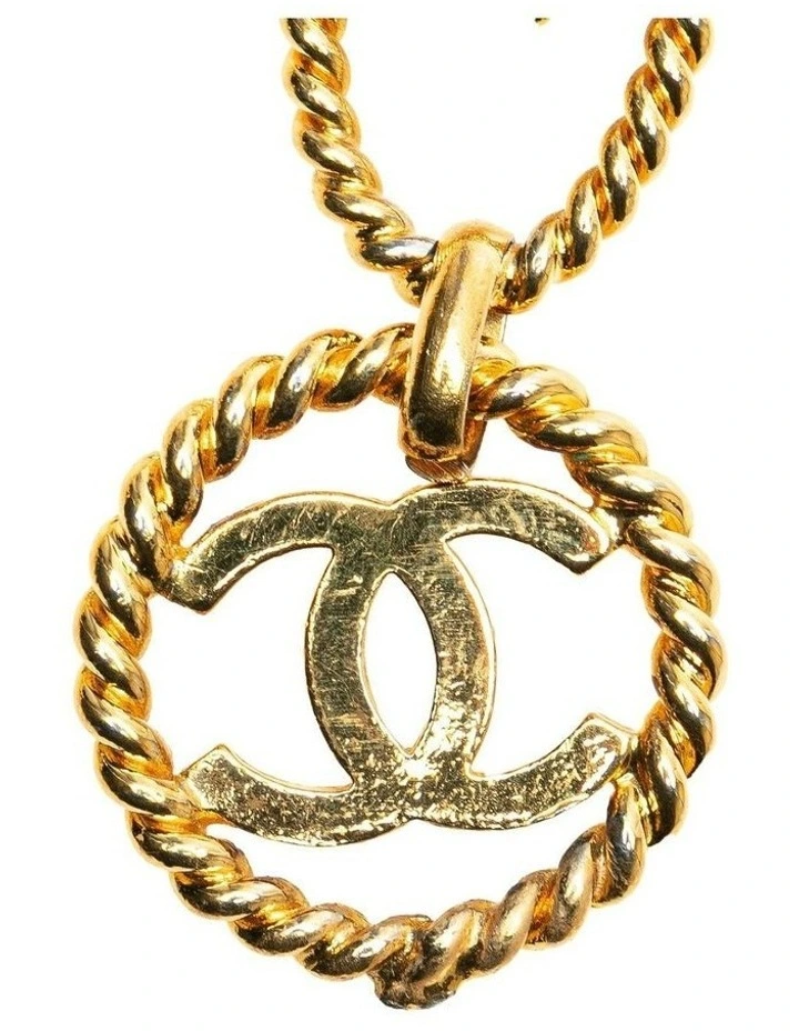 Gold Plated Rope Chain Belt with Hook Closure Pre-Loved image 3