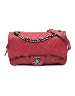 Chain Quilted Leather Handbag Pre-Loved