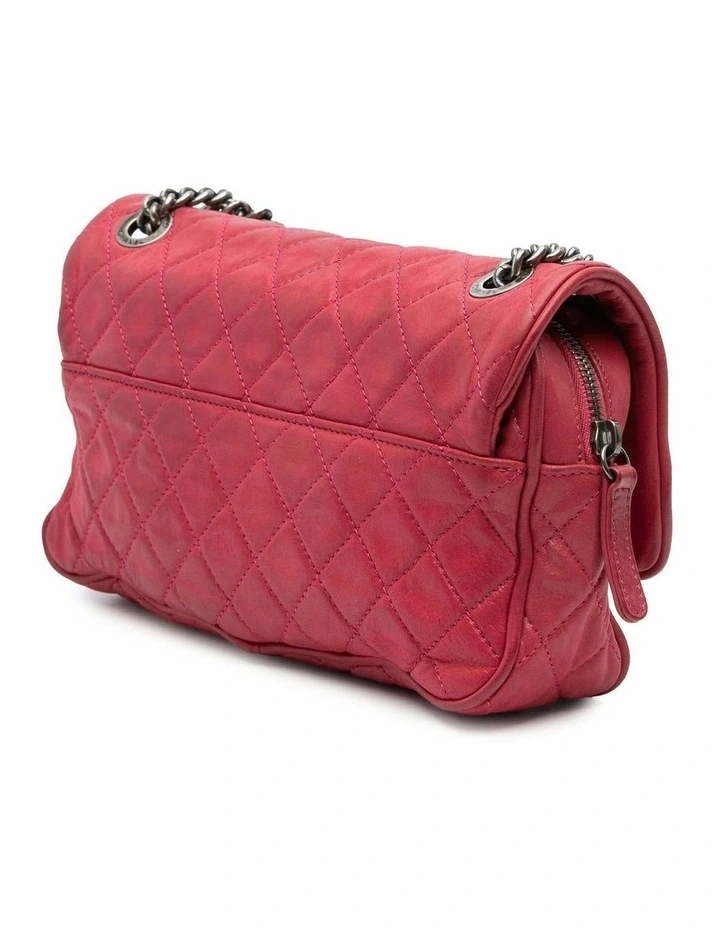 Chain Quilted Leather Handbag Pre-Loved image 2