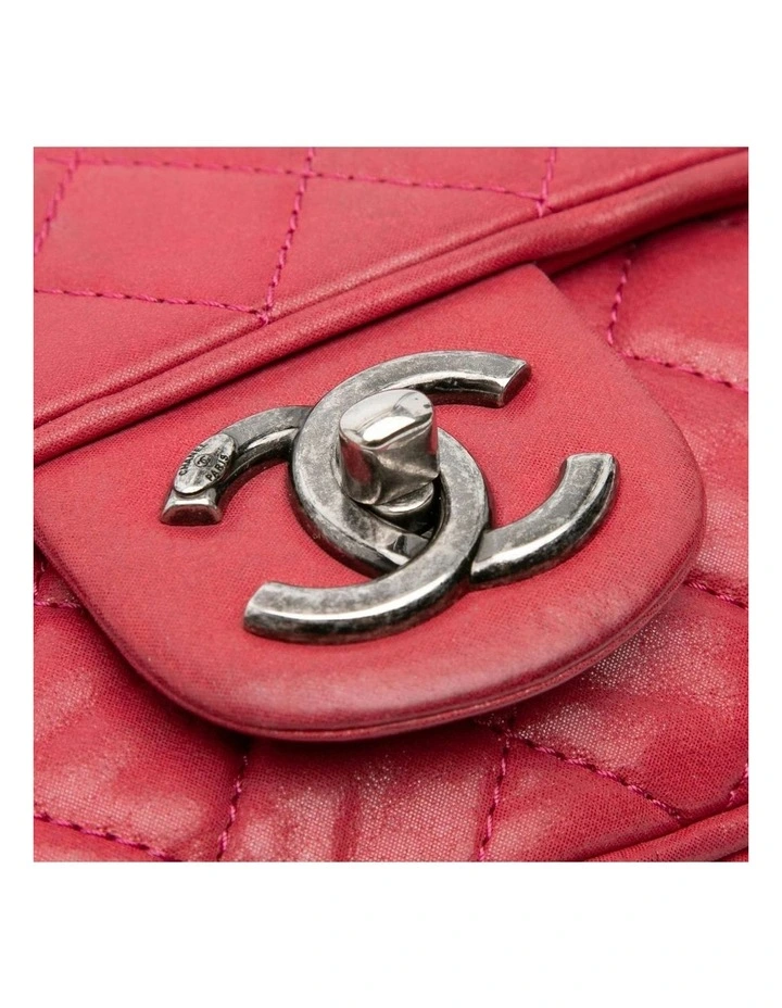 Chain Quilted Leather Handbag Pre-Loved image 6