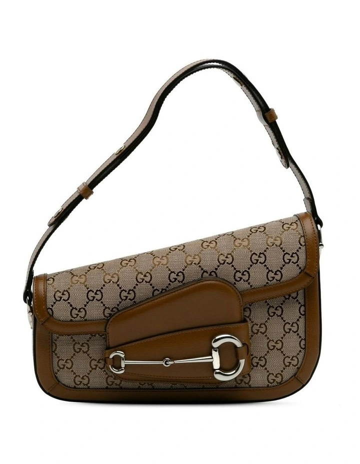 Gucci Horsebit Detail Shoulder Bag Pre-Loved image 1