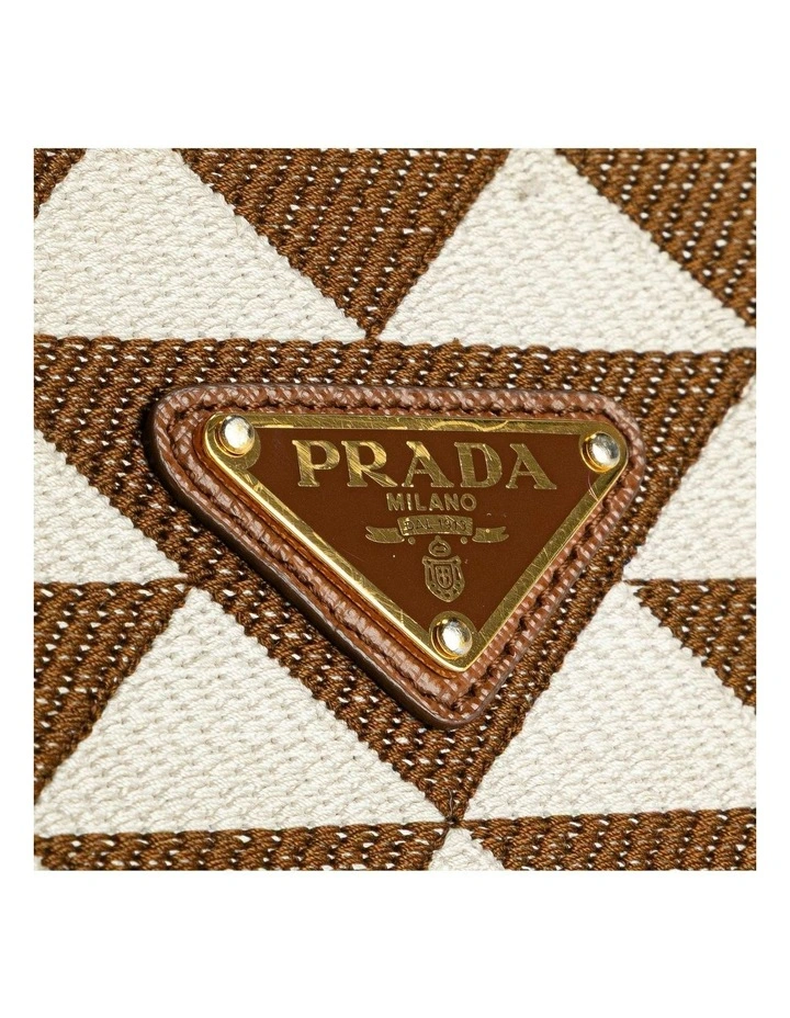 Triangle Jacquard Tote Pre-Loved image 5