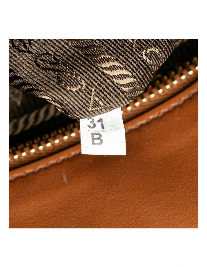 Triangle Jacquard Tote Pre-Loved image 7