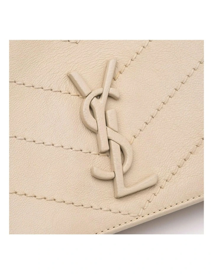 Saint Laurent Small Chevron Lambskin Monogram Nolita Shoulder Bag Pre-Loved (Azura Fashion Group ABN 30 617 598 651) image 7