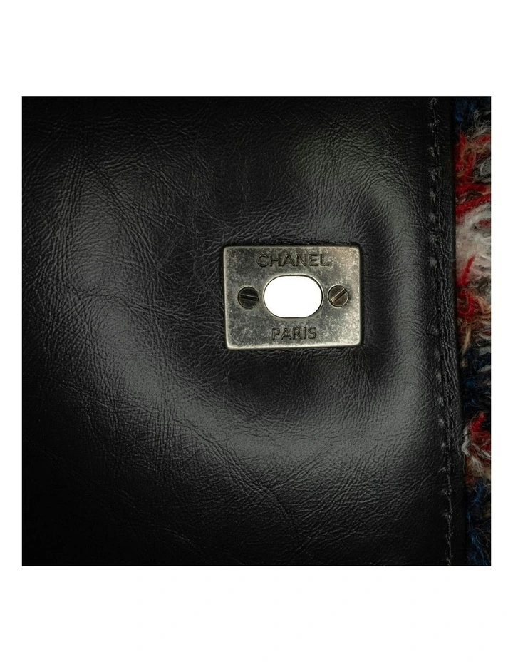 Chanel CC Tweed and Shearling Single Flap Pre-Loved (Azura Fashion Group ABN 30 617 598 651) image 7