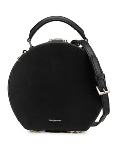 Saint Laurent Small Leather Mica Hatbox Satchel Pre-Loved (Azura Fashion Group ABN 30 617 598 651)