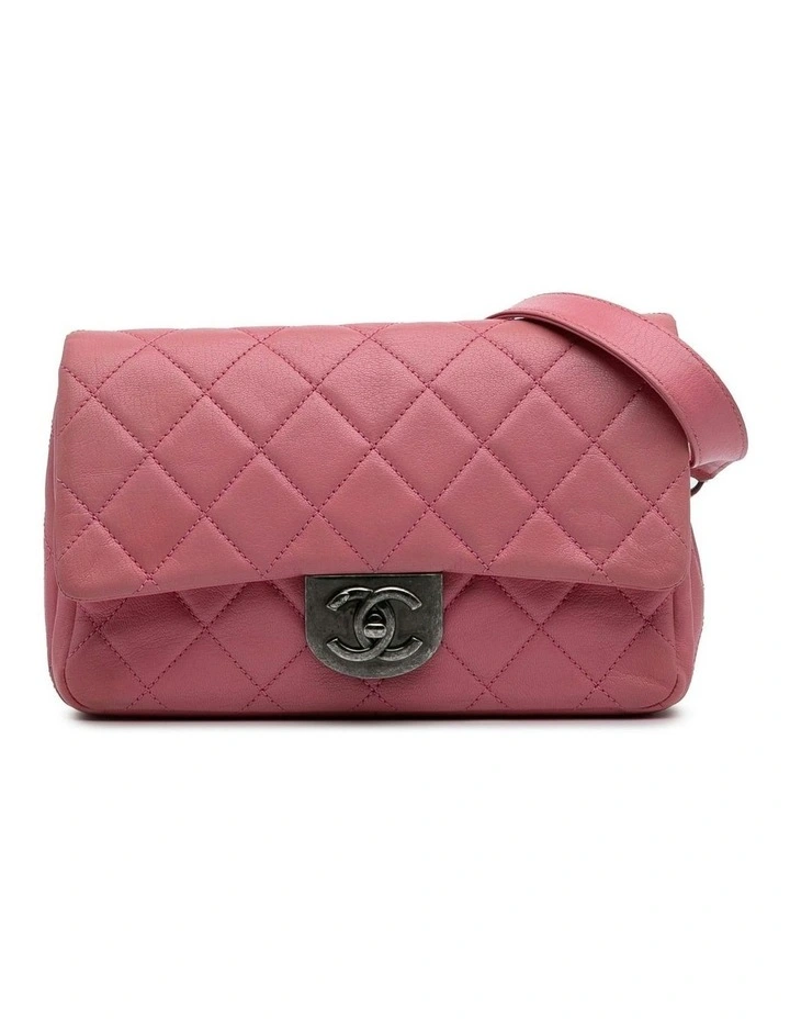 Chanel Quilted Lambskin Leather Crossbody Pre-Loved image 1