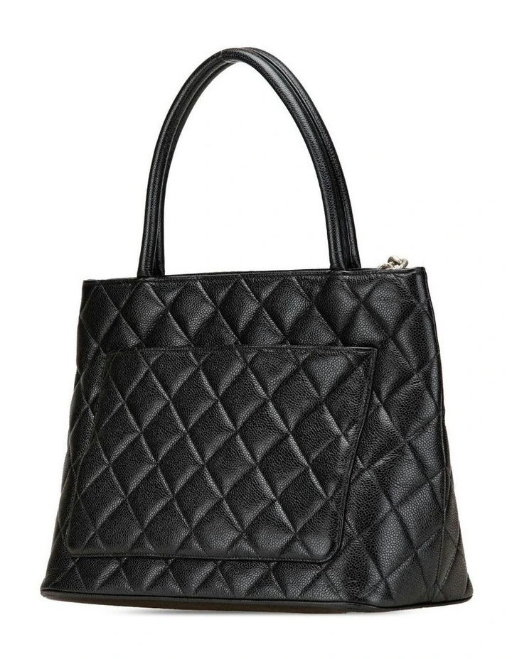 Caviar Leather Quilted Tote Pre-Loved image 2