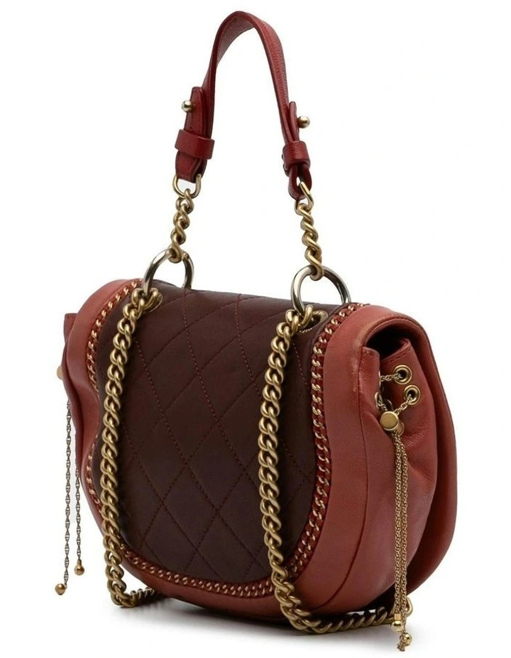 Chanel HalfMoon Quilted Leather Bag Pre-Loved image 2