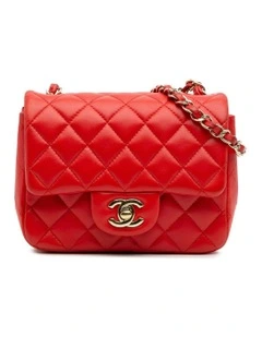 Classic Flap Mini Quilted Leather Pre-Loved