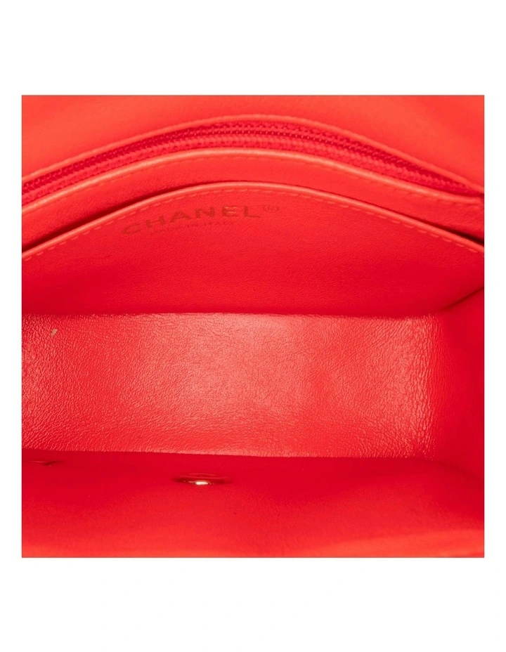 Classic Flap Mini Quilted Leather Pre-Loved image 4