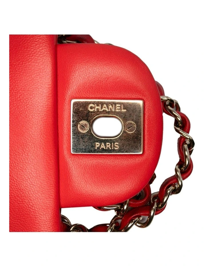 Classic Flap Mini Quilted Leather Pre-Loved image 7