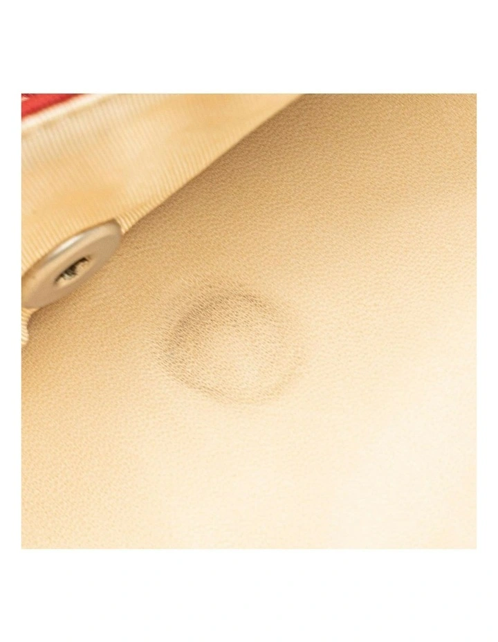 Quilted Jersey Chain Shoulder Bag Pre-Loved image 4