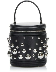 Vanity PM Studded Leather Bag Pre-Loved