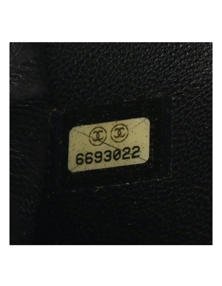 Chanel CC Choco Bar Quilted Lambskin Crystal Frame Clutch Pre-Loved (Azura Fashion Group ABN 30 617 598 651) image 6