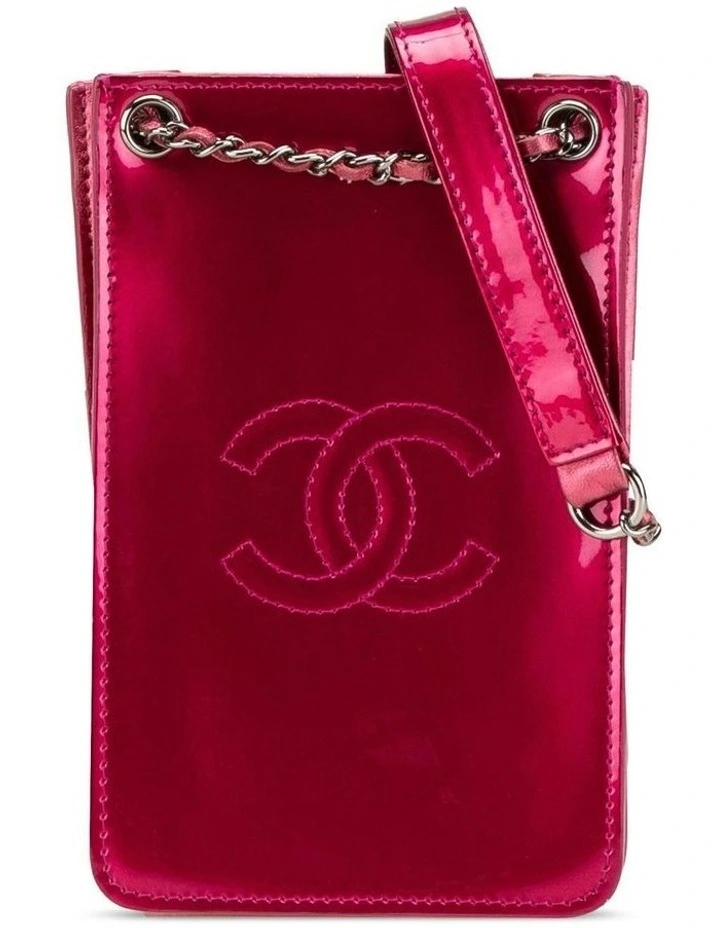 Chanel CC Patent Phone Holder Crossbody Pre-Loved (Azura Fashion Group ABN 30 617 598 651) image 1