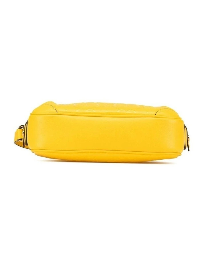 Embossed GG Leather Crossbody Bag Pre-Loved image 3