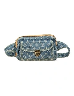 Monogram Denim Belt Bag Pre-Loved