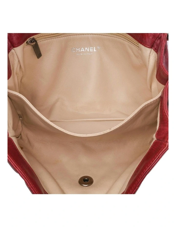 quilted Lambskin Leather Shoulder Bag Pre-Loved image 4