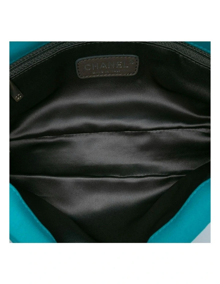Quilted Bag with Chain Strap and Top Handle Pre-Loved image 4