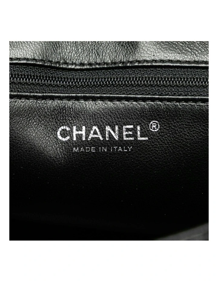 Elegant Quilted Tote Bag with Top Handles Pre-Loved image 5