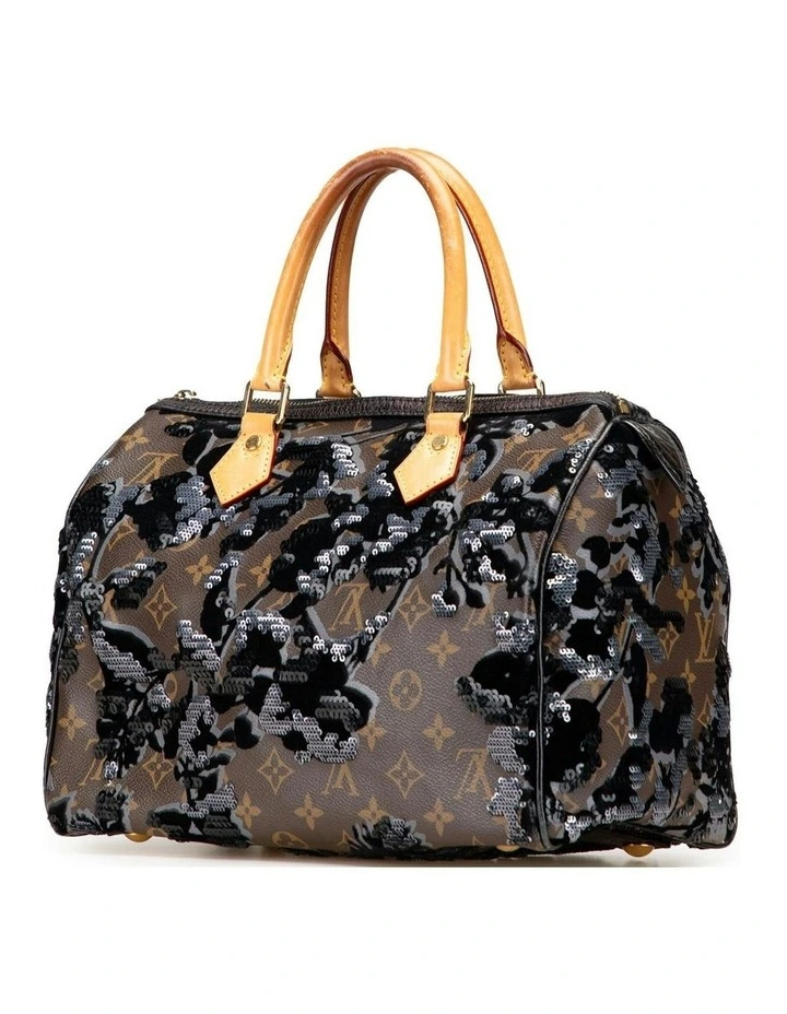 Louis Vuitton Monogram Fleur De Jais Sequins Speedy 30 Pre-Loved (Azura Fashion Group ABN 30 617 598 651) image 2