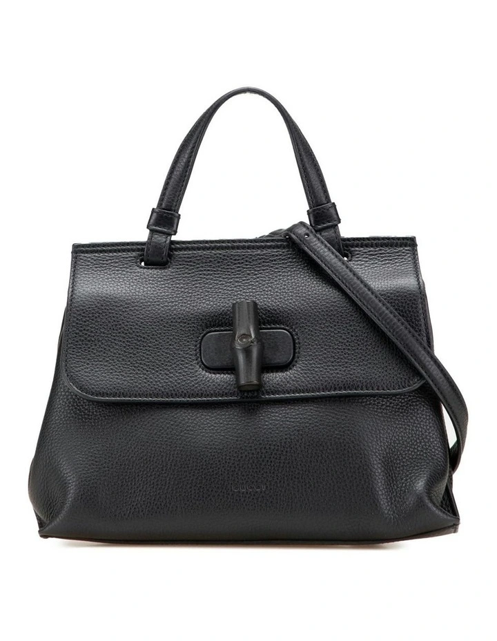 Structured Top Handle Bag with Shoulder Strap Pre-Loved image 1
