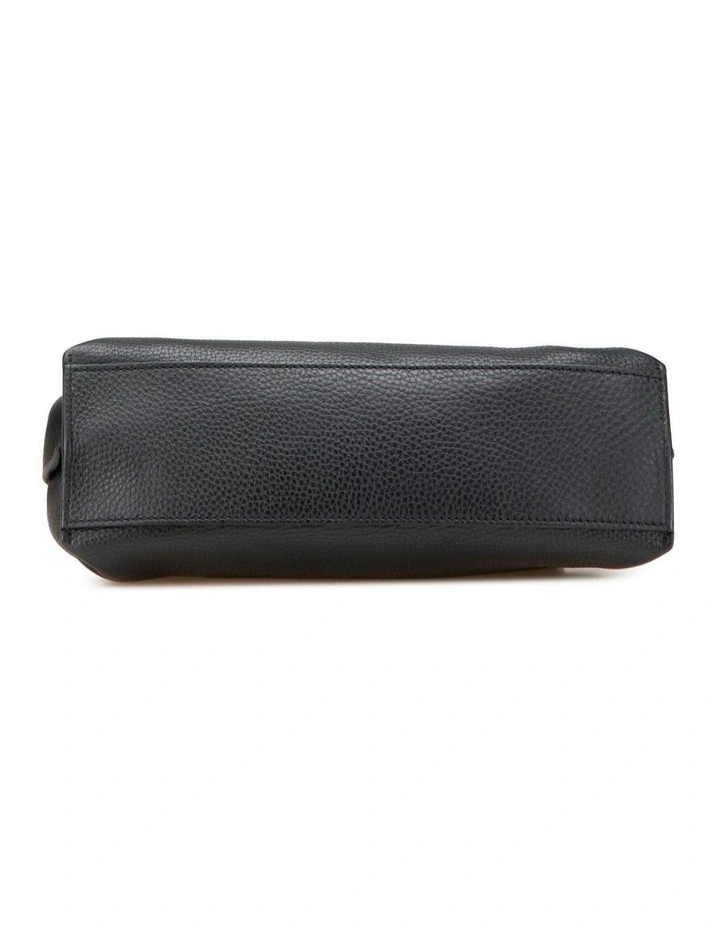 Structured Top Handle Bag with Shoulder Strap Pre-Loved image 3