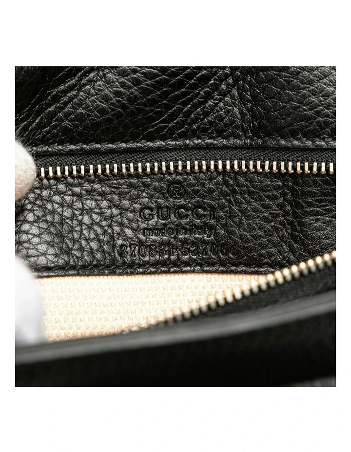 Structured Top Handle Bag with Shoulder Strap Pre-Loved image 5