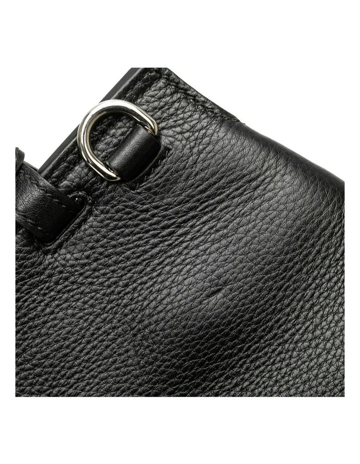 Structured Top Handle Bag with Shoulder Strap Pre-Loved image 7