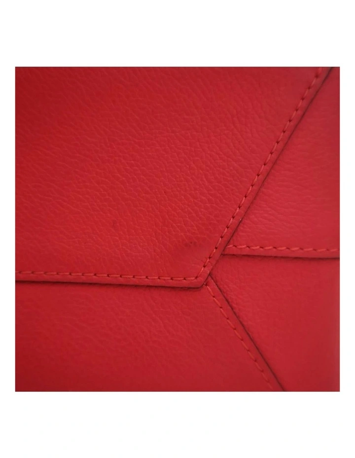 Elegant Backpack with Top Handle and Drawstring Closure Pre-Loved image 6
