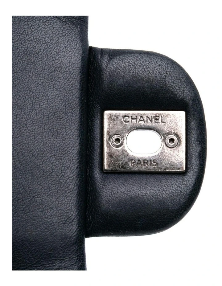 Quilted Leather Flap Bag with Chain Strap Pre-Loved image 7