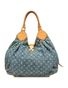 Arts Denim Monogram Hobo Pre-Loved