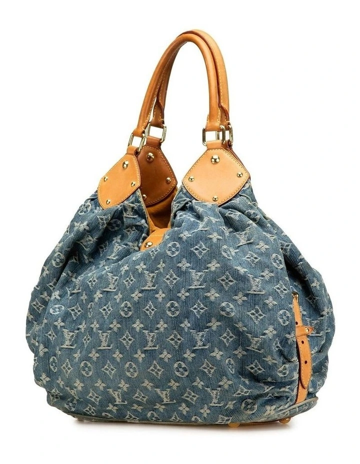 Arts Denim Monogram Hobo Pre-Loved image 2