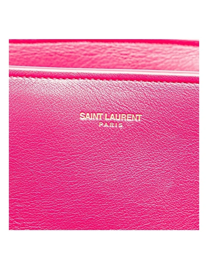 Saint Laurent Small Leather Monogram Cabas Satchel Pre-Loved (Azura Fashion Group ABN 30 617 598 651) image 6