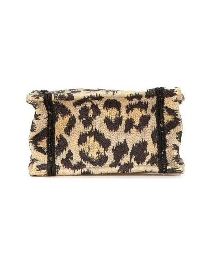 Dior Mizza Mini Embroidered Canvas Leopard Vertical Book Tote Pre-Loved (Azura Fashion Group ABN 30 617 598 651) image 3