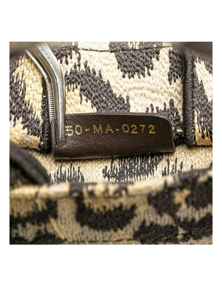 Dior Mizza Mini Embroidered Canvas Leopard Vertical Book Tote Pre-Loved (Azura Fashion Group ABN 30 617 598 651) image 6