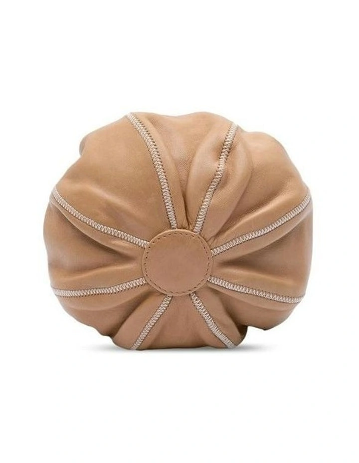 Mini Lambskin and Satin Reversible Clutch with Tassel Detail Pre-Loved image 3