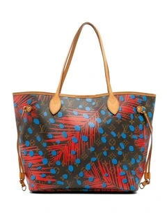 Neverfull Tote Palm Print Pre-Loved