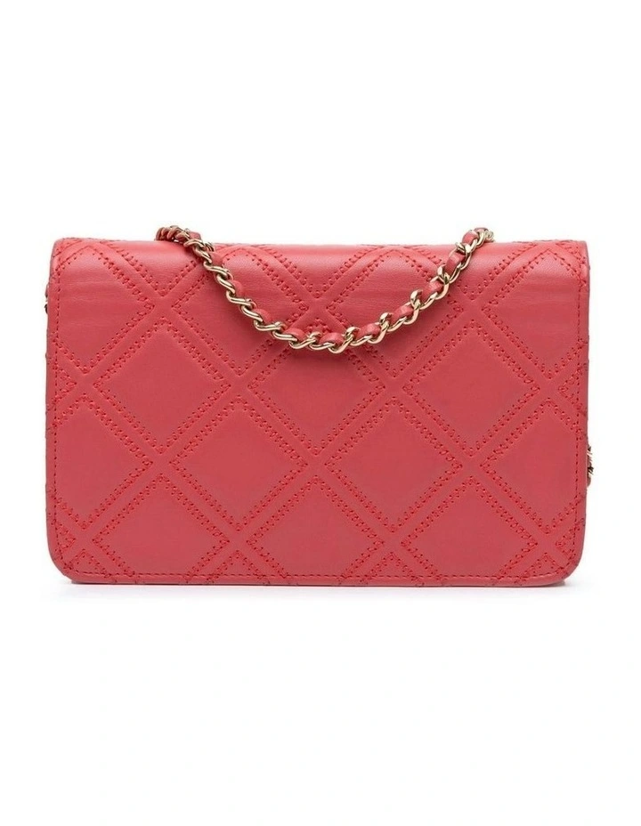 Quilted Crossbody Bag Tassel Pre-Loved image 3