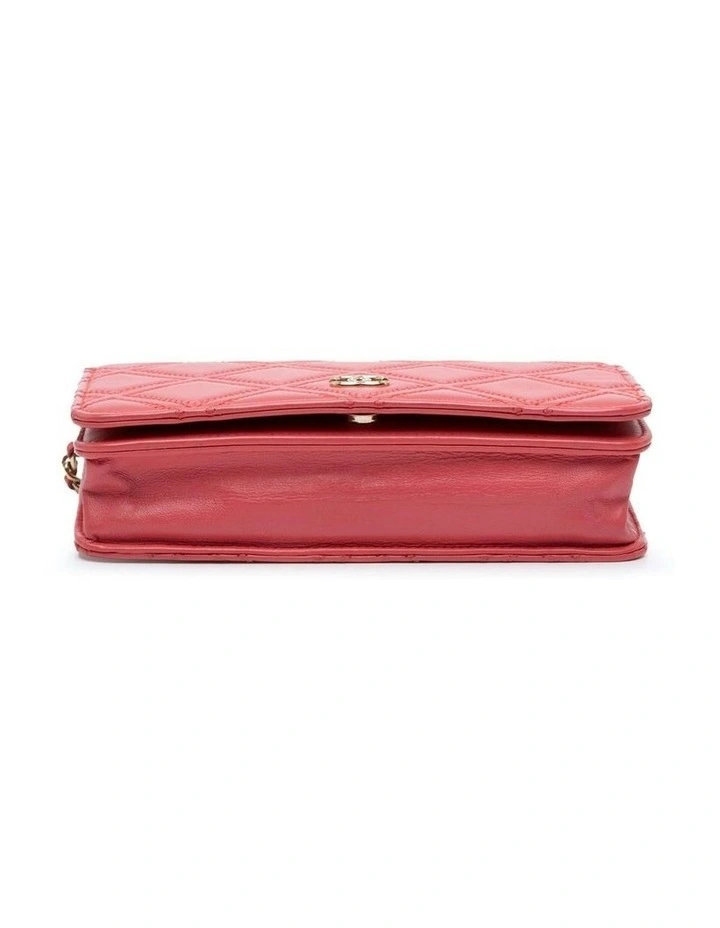 Quilted Crossbody Bag Tassel Pre-Loved image 4