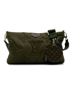 Loop Hobo Quilted Shoulder Bag Pre-Loved