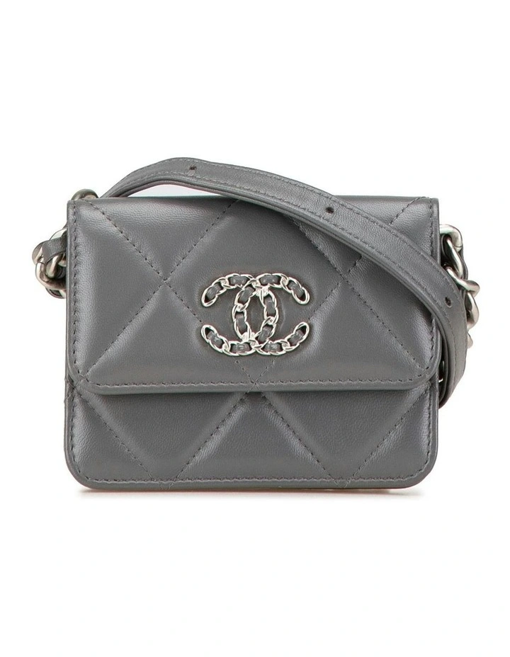 Chanel 19 Mini Flap Wallet on Chain Pre-Loved image 1