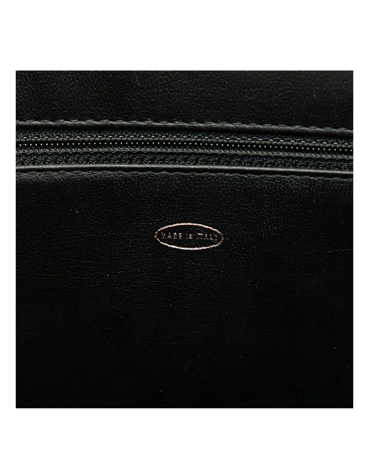 Caviar Leather Vanity Case with Top Handle and Detachable Shoulder Strap Pre-Loved image 7