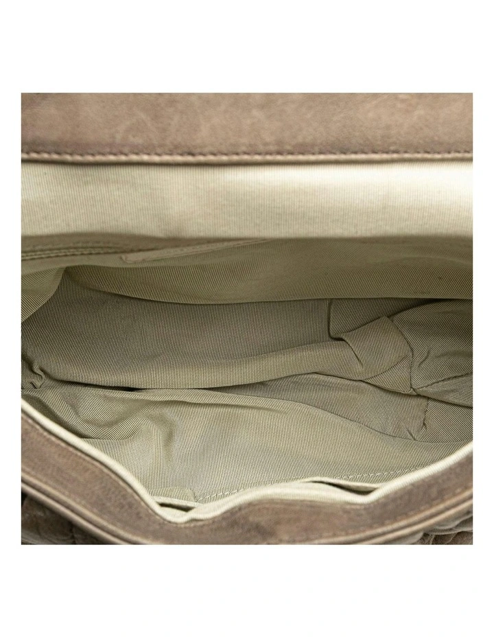 Quilted Lambskin Leather Crossbody Bag Pre-Loved image 4