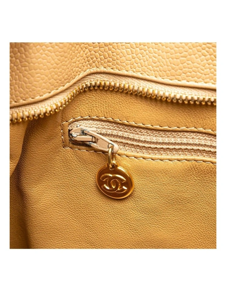 Elegant Quilted Top Handle Bag with Charm Stylish Fashion Accessory Pre-Loved image 7