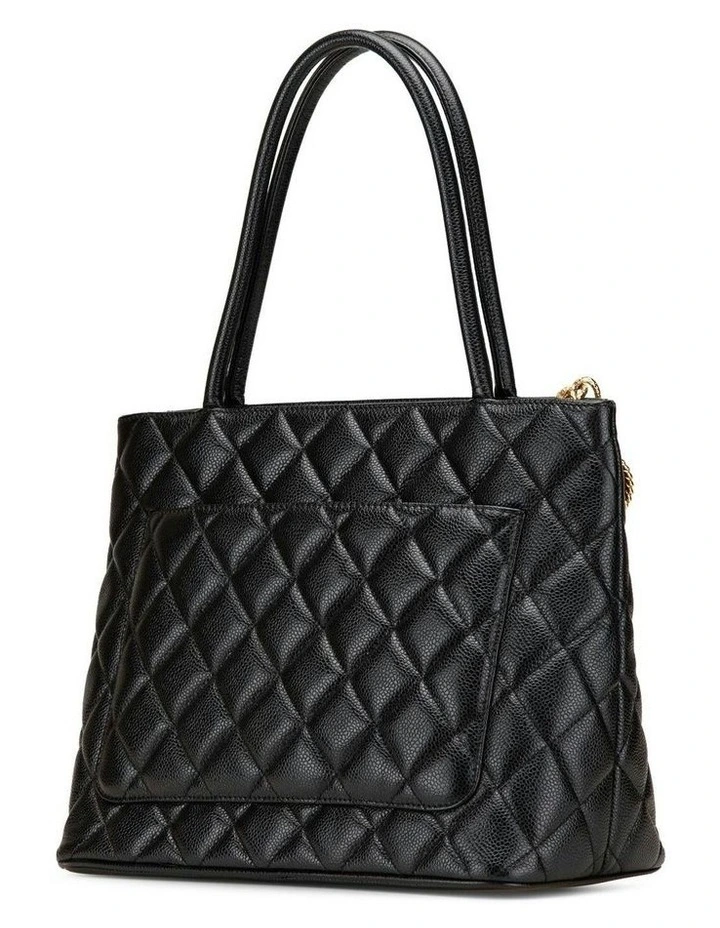 Classic Quilted Tote Bag Pre-Loved image 2